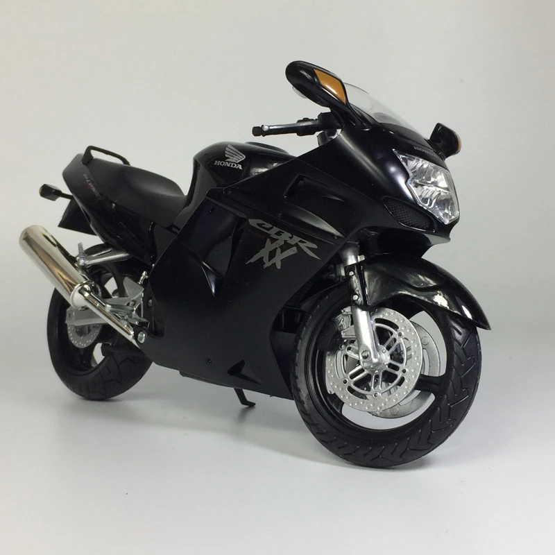 1:12 Honda Игрушечная модель мотоцикла HONDA CBR 1100XX супер черный дрозд модель мотоцикла