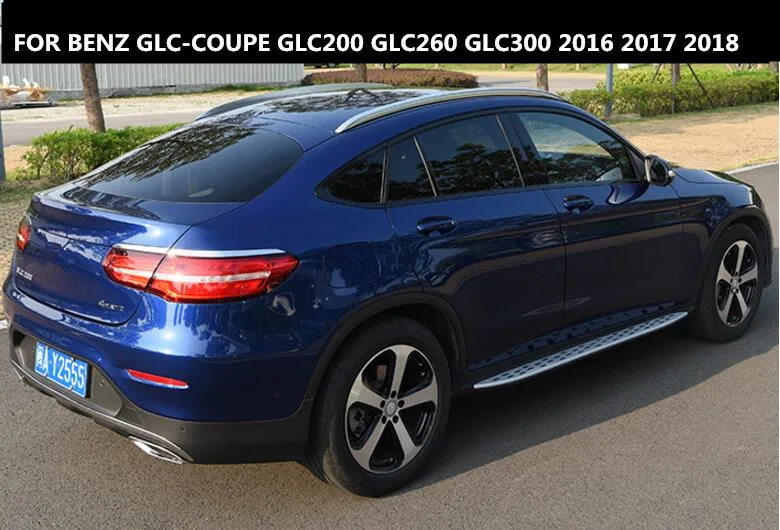 سبائك الألومنيوم رف سقف سيارة الأمتعة الأمتعة بار صالح ل بنز GLC-COUPE GLC200 GLC260 GLC300 2016 2017 2018 2019 سبائك الألومنيوم رف سقف سيارة الأمتعة الأمتعة بار صالح ل بنز GLC-COUPE GLC200 GLC260 GLC300 2016 2017 2018 2019
