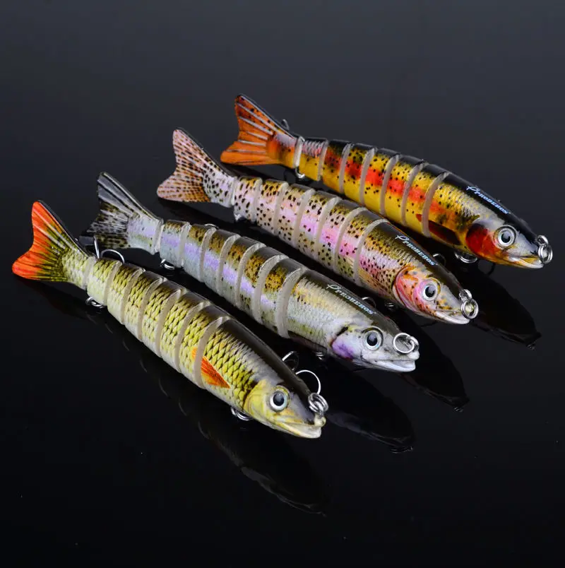

New Lot 4pcs Kinds of Fishing Lures Crankbaits Hooks Minnow Baits Tackle