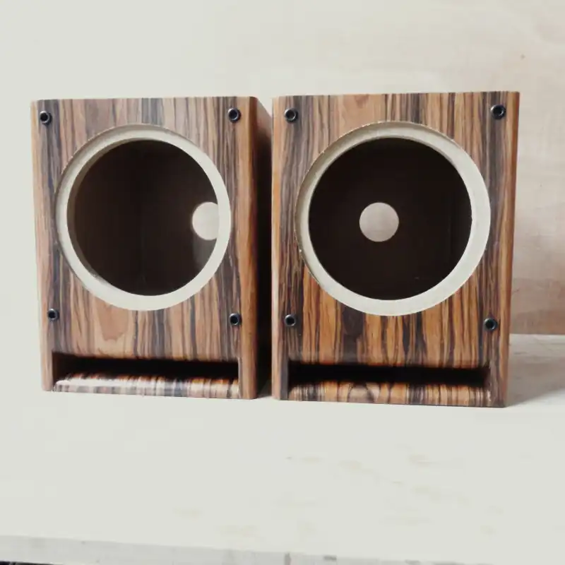 Iwistao Hifi 6 5 Inch Full Range Speaker Empty Cabinet Wooden Box