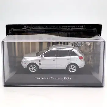 

IXO Altaya 1:43 Chevrolet Captiva 2008 Silver Diecast Models Limited Edition Collection Miniature Toys Car