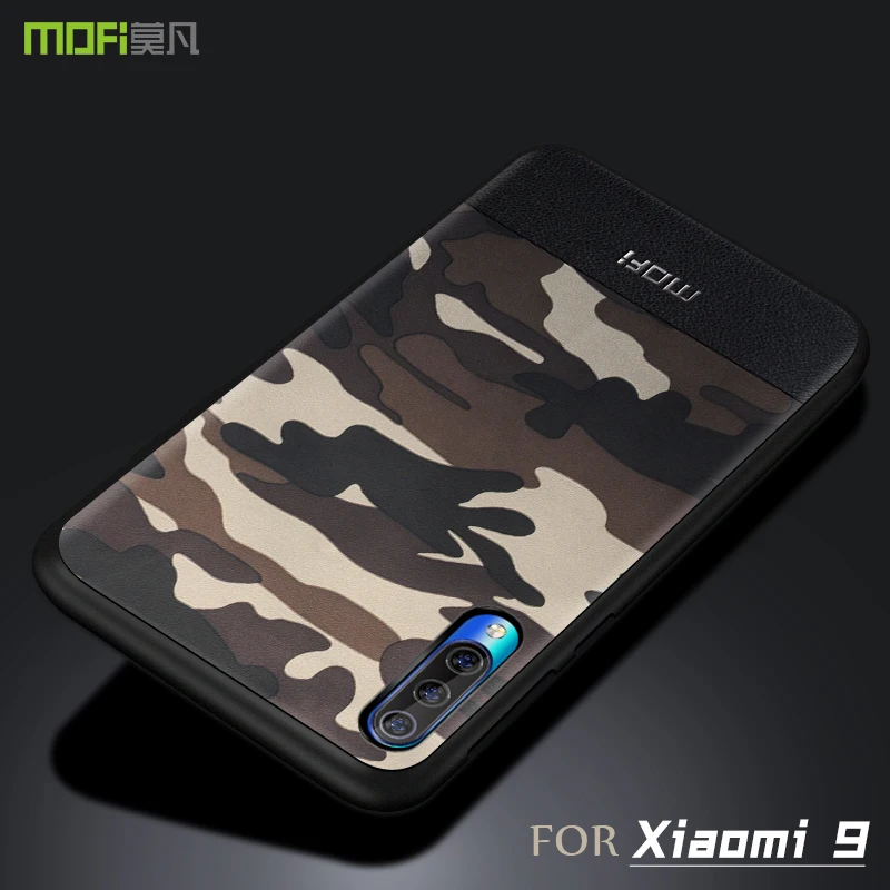 Для xiaomi mi 9 чехол MOFI для xiaomi mi 9 explorer global Camouflage кожаный чехол mi 9 Полный чехол-накладка матовый чехол