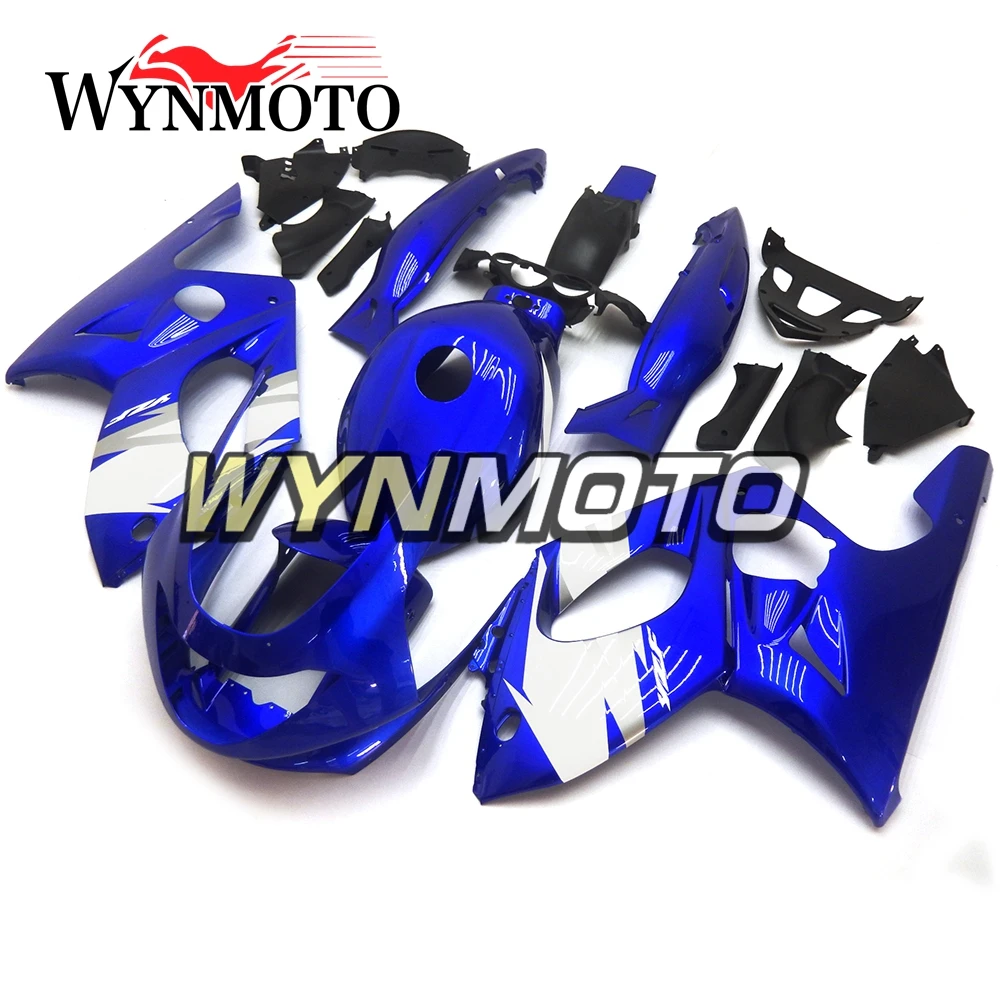 

Complete Blue White Fairings Kit For Yamaha YZF600R Thundercat 1997-2007 97-07 Year Injection ABS Plastics Frames Body Kits New