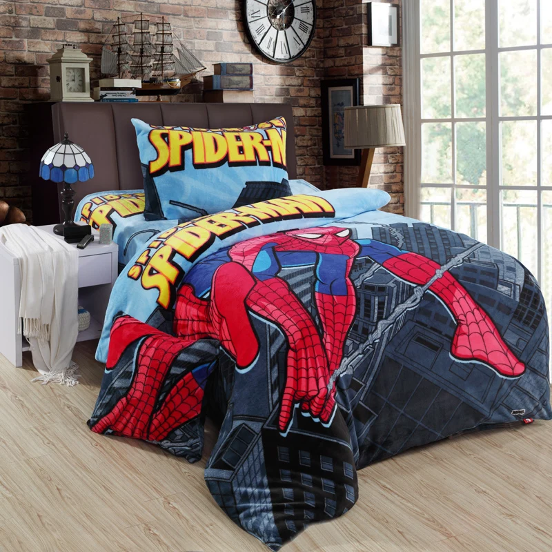 Popular Spiderman Bedding Queen Size-Buy Cheap Spiderman