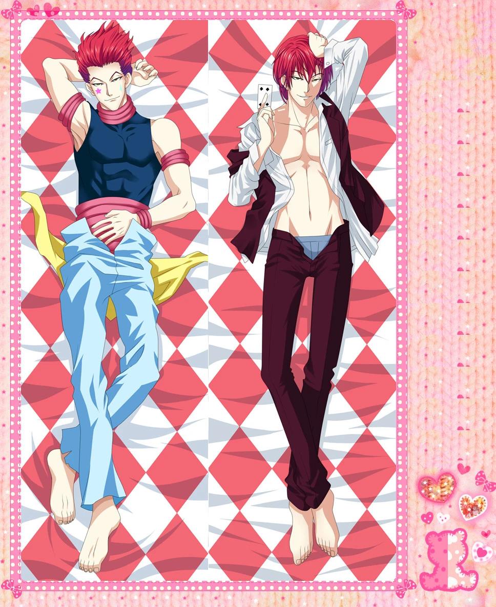 アニメ漫画ハンター ハンター両面強化抱き枕ケース枕カバー枕ピーチスキン2ウェイ号9109 Peaches Skin Hugging Pillow Casepillow Case Aliexpress