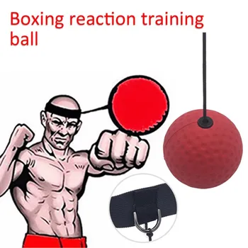 

Boxing Fight Ball Tennis Ball with Head Band for Reflex Reaction Speed Training in Boxing Punching Dropshipping