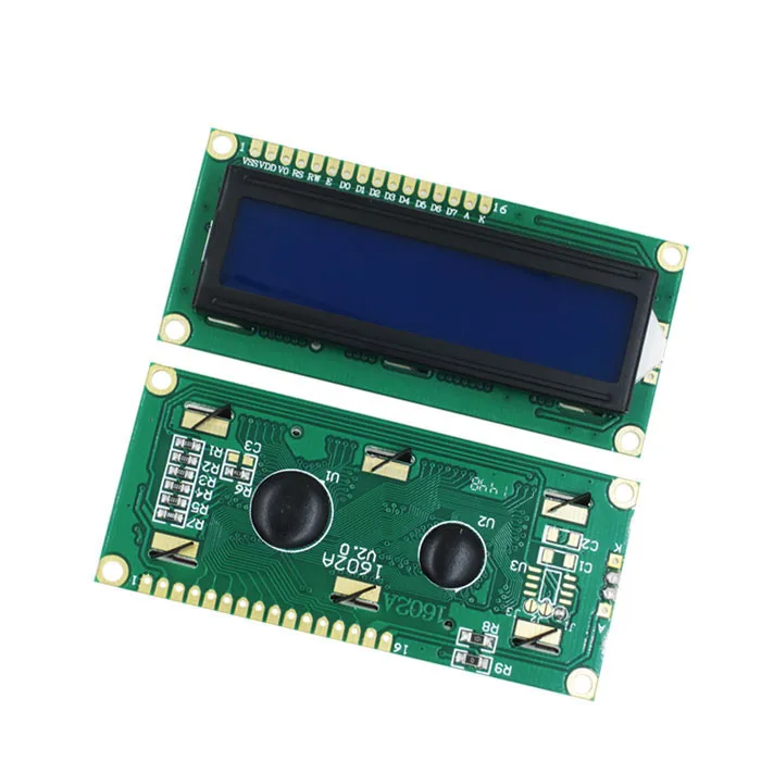 1PCS LOT LCD1602 LCD 1602 blue screen with backlight LCD display 1602A 5v in stock
