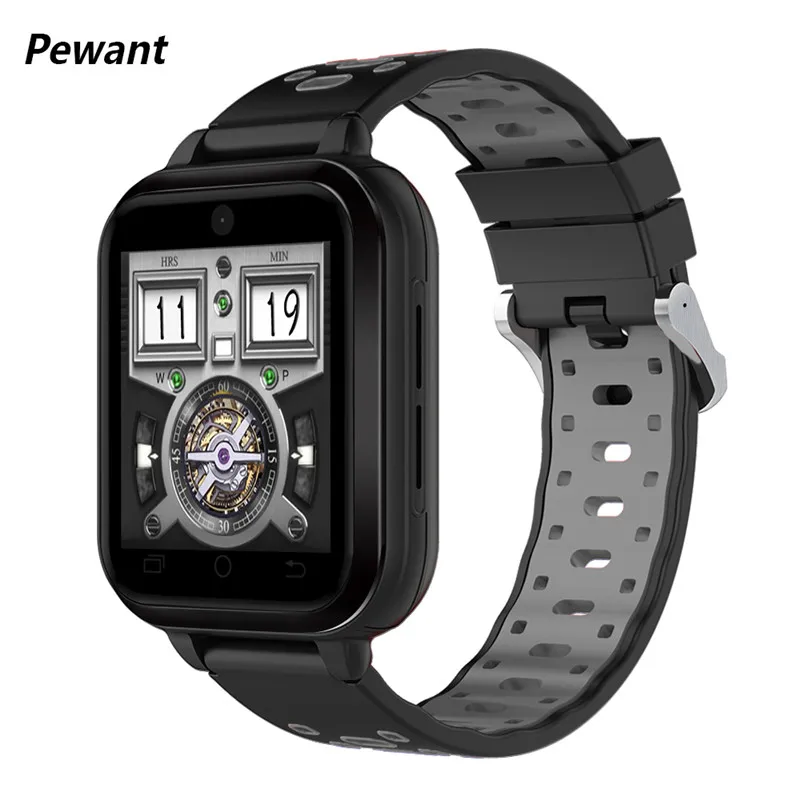 Новые смарт-часы Pewant 4G gps wifi Android 6 0 MTK6737 четырехъядерный умные часы с