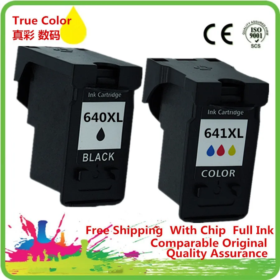 Картридж с чернилами Восстановленный для Canon PG-640 XL PG-640XL PG 640 PG640 CL641 CL-641 Pixma MG3560 MG4160