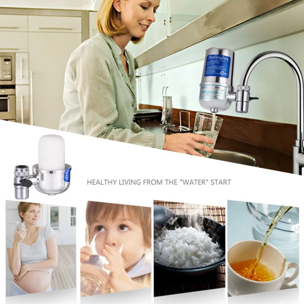 Фильтр для воды очистители для бытовой кухни здоровье кран Hi-Tech нано керамический фильтр принадлежности для предварительной фильтрации бытовой питьевой