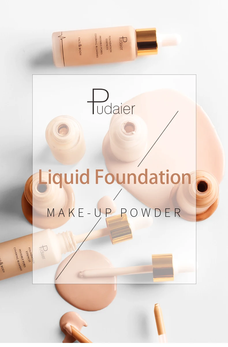 Pudaier Pore Cover Primer Maquillaje Профессиональный отбеливающий увлажняющий безпористый консилер основа для лица стойкий контур макияж