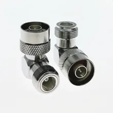 2 шт. N штекер в N гнездо правый угол RF разъем адаптера