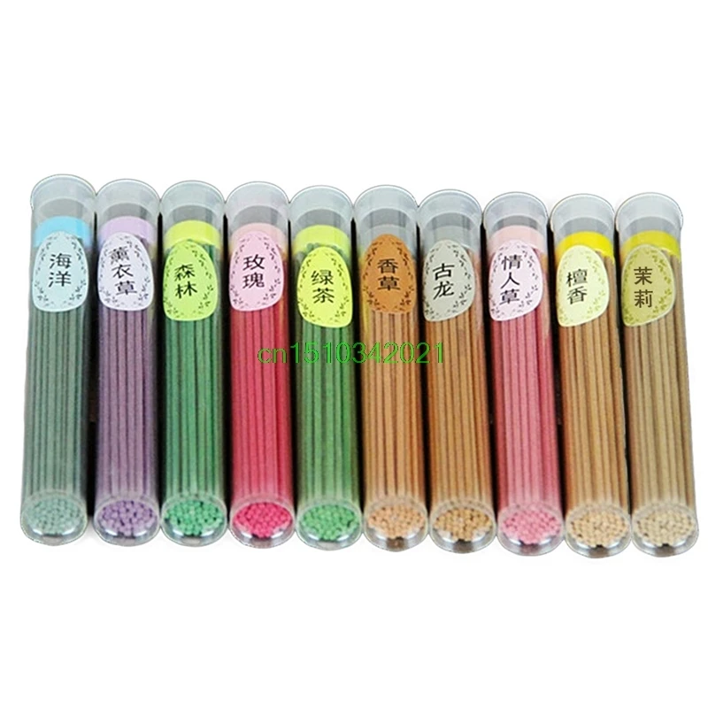 50 Sticks Incense Burner Fragrance Spices Natural Aroma Sandalwood Air