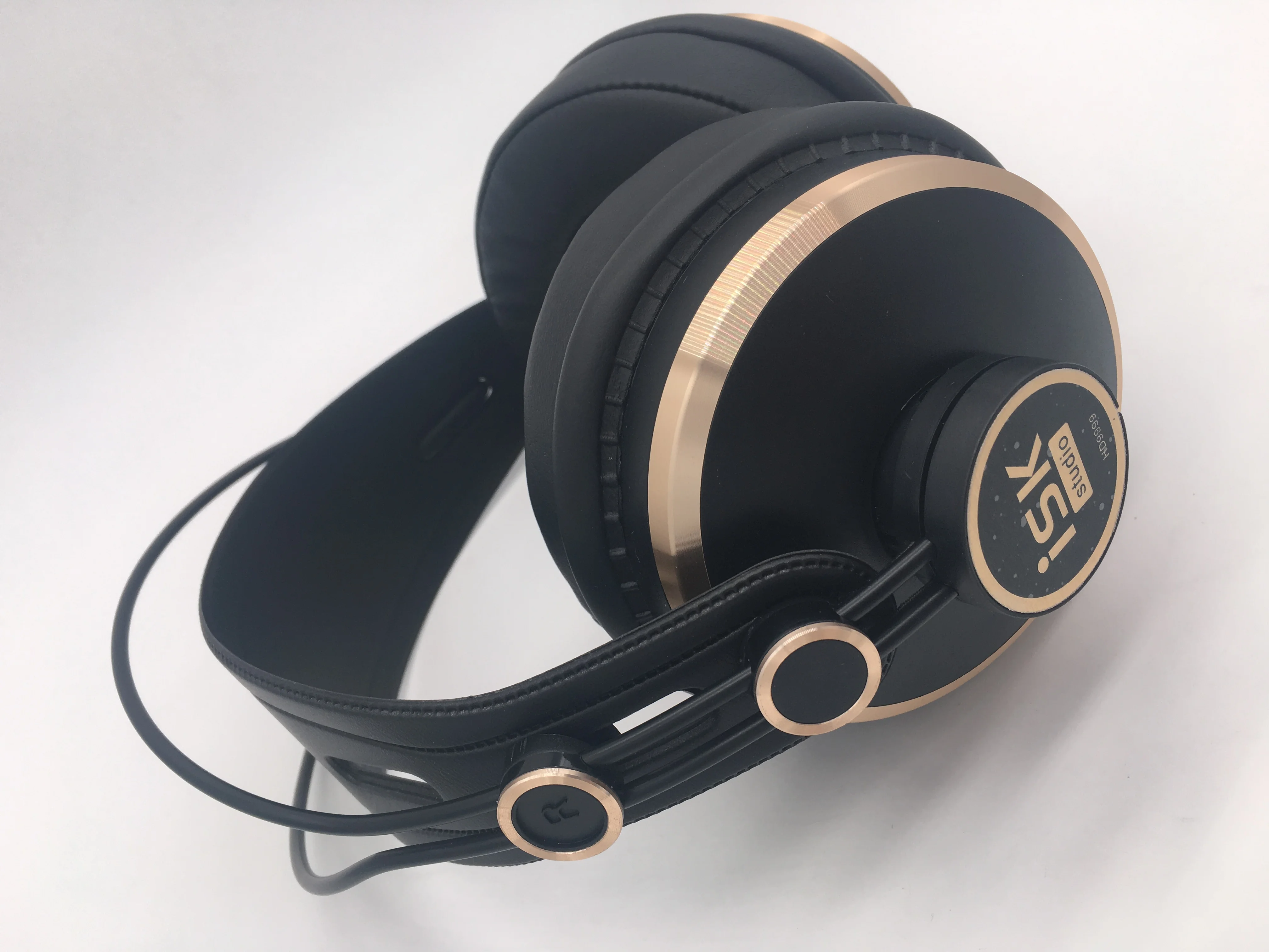 Isk hd9999 hdモニターヘッドフォン、DJ用の完全密閉型モニタリング