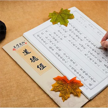 

Chinese character classics Tao Dao de jing Copybook for three Writing ways know China Traditional Culture school office supplies