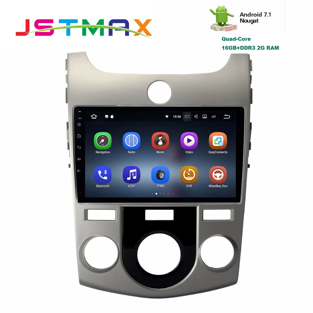 Car Android GPS Navi for KIA Cerato Naza Forte 2009 2012 autoradio navigation head unit font