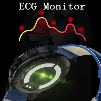 

ECG PPG Smart Band Heart Rate Blood Pressure Monitor Smartwatch Pedometer Sports Bracelet Waterproof Bluetooth 15 Days Standby