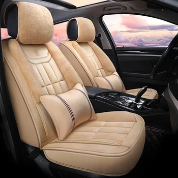 

Winter Plush Car Seat Cover Cushion For Citroen ELYSEE C3-XR C4L C5 C6 Car pad,auto seat cushions Free Shipping