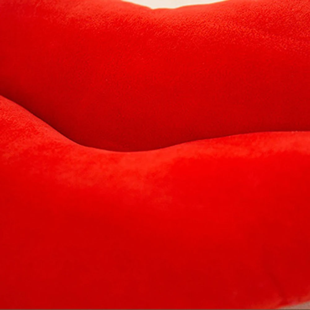 1 шт. милый творческий Розовый и красный цвет губ плюшевые подушки смешные украшения дома Сексуальная губные подушки для дивана, стула