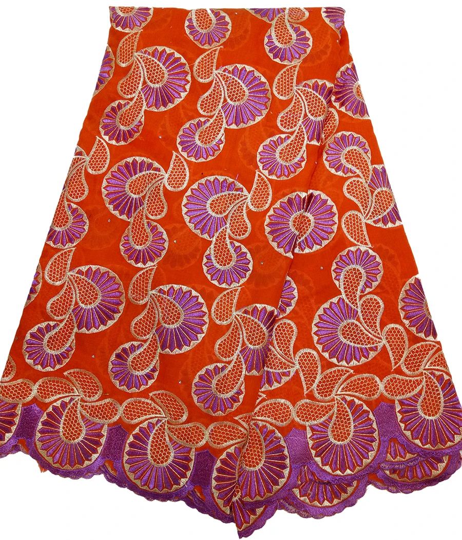 

Gorgeous 100% Soft Swiss Voile cotton lace New Design High Quality African Swiss Lace Fabric Switzerland
