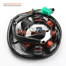 8 Coil Stator Magneto for GY6 125cc 150cc 152QMI 157QMJ Scooter ATV Moped Alternator Chinese