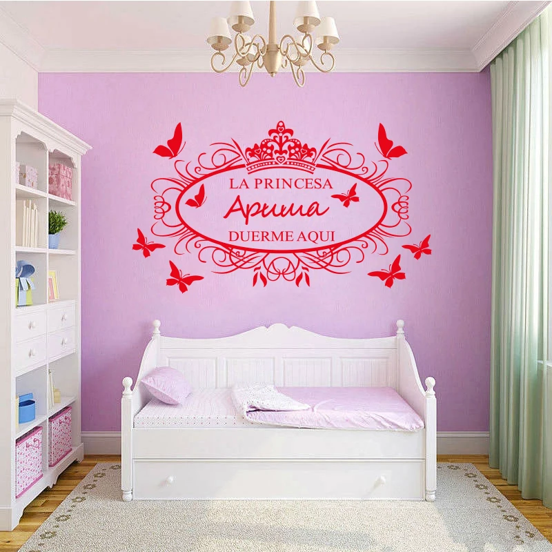 DIY Personalized Wall Sticker For customized Name Vinyl Removable