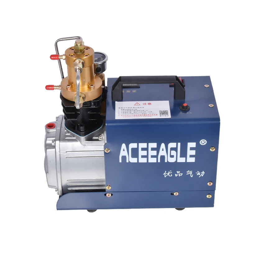 

30MPa 1.8KW Electric High Pressure Air Pump Compressor for Pneumatic Airgun Scuba Rifle PCP Inflator 220V 50L/min