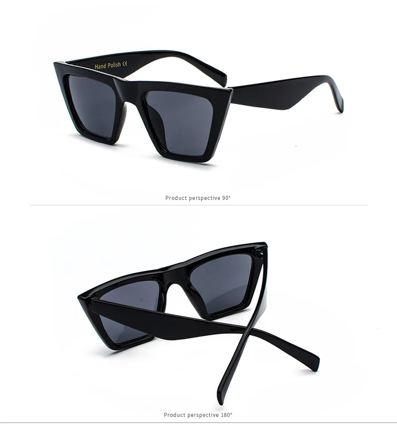 JackJad Мода 41468 стиль градиент кошачий глаз солнцезащитные очки оправа винтажные женские брендовые дизайнерские солнцезащитные очки Oculos De Sol