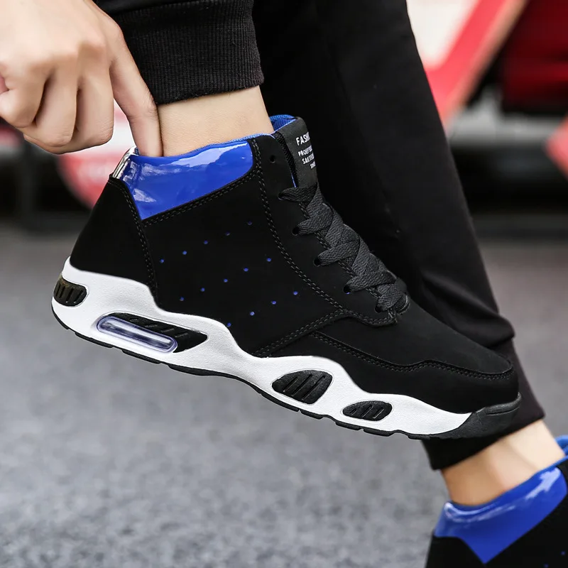 Basketball Shoes Women Air Cushion Ankle Boots Anti Slip