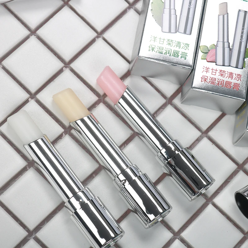 

K.A.N Chamomile Lasting Moisturizing Lip Balm Natural Plant Colorless Anti-crack Repair Lip Balm Lipstick Light Scent Cosmetic