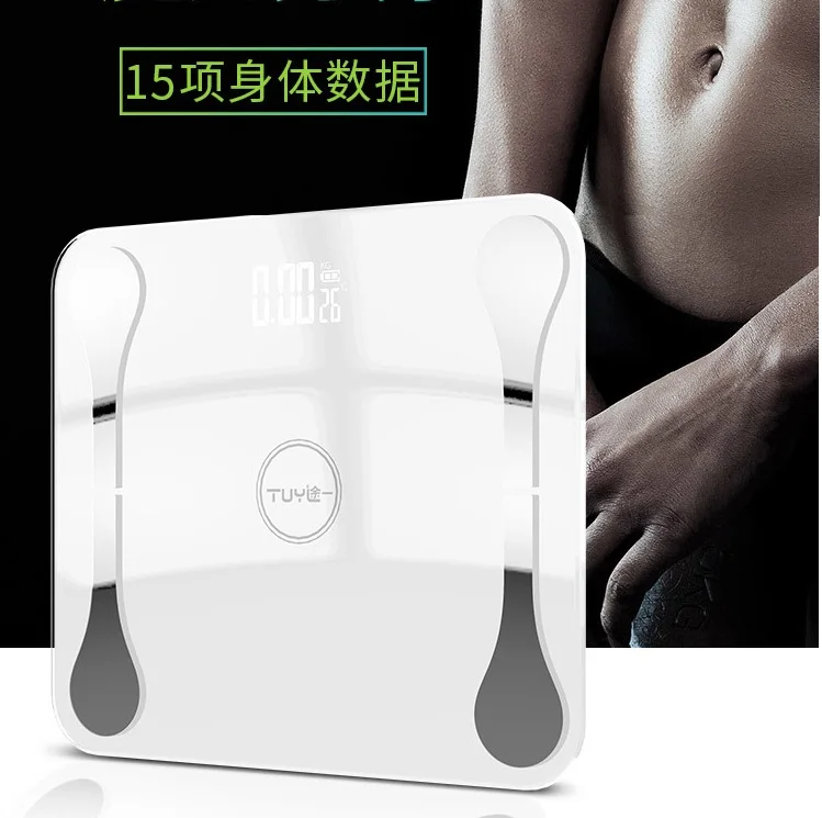Приложение Bluetooth умная шкала веса для тела весы для жира для мужчин и женщин для похудения жир Висцеральный жир скелетно-мышечный тест весы для здоровья