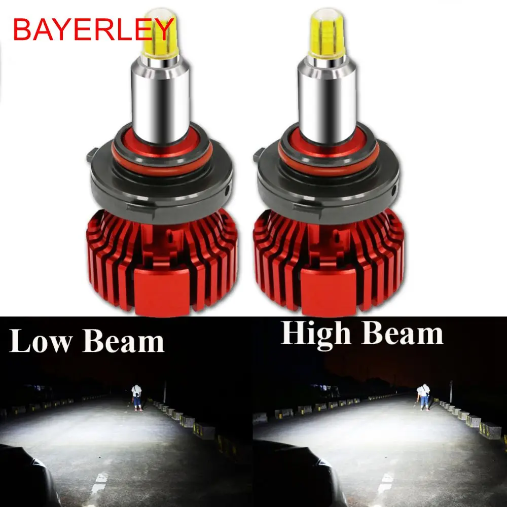 

2Pcs Super Bright IP68 Car Led Light H7 Led Bulb H8 H11 9005 HB3 9006 HB4 Headlights Canbus 72W 9000LM 12-30V Automobiles