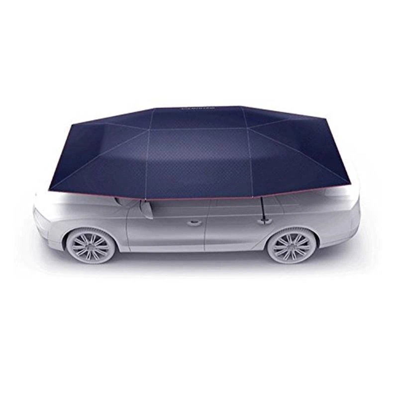 ポータブル半自動屋外防水カー傘キャノピー太陽シェードキャンプテント抗uv太陽シェルター車カバーオーニングテント Car Covers Waterproof Carcar Sun Umbrella Aliexpress