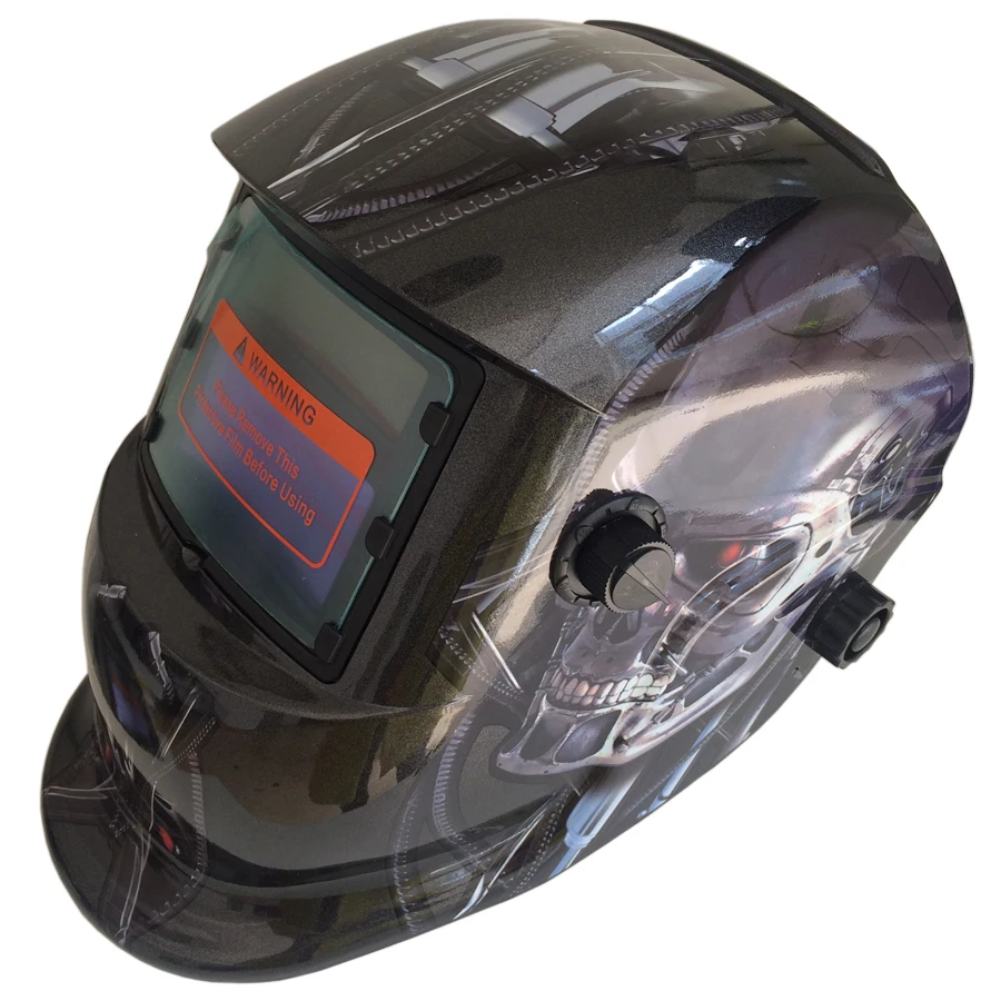 Сварочная маска Mig Arc Tig HD50(2233DE) полуавтоматическая черная для шлифовки сварки на
