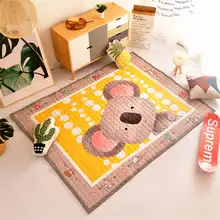 SHIERJU 1Pic Северной Европы мультфильм ковры 145x195 см/57x77 дюймов персидский ТАПИС салон дети удобные прямоугольник