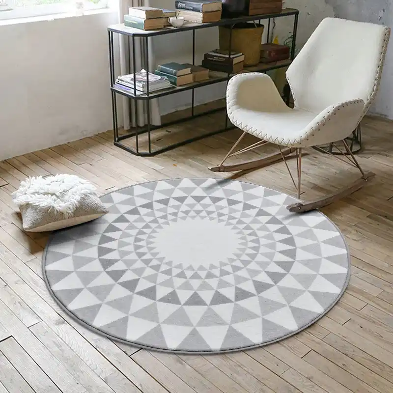 White Gray Bathroom Carpet Sofa Rug 1 Pcs Anti Slip Mat White Gray Bathroom Carpet Sofa Rug 1