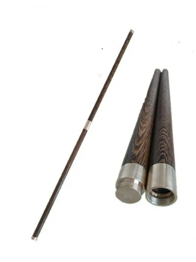 

Wenge Hardwood Bo Staff Wushu Sticks Shaolin Sticks 2-section Qigong sticks Tai chi yangshengzhang Taiji sticks
