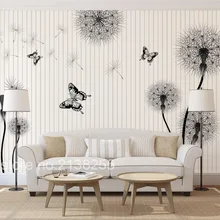 Пользовательские 3d настенные фрески обои для гостиной комнаты домашний декор фото обои природа текстурированные Современные текстильные обои