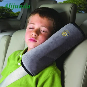 

Children's new utility car seat cushion baby protection soft shoulder headrest car seat belt strap cover