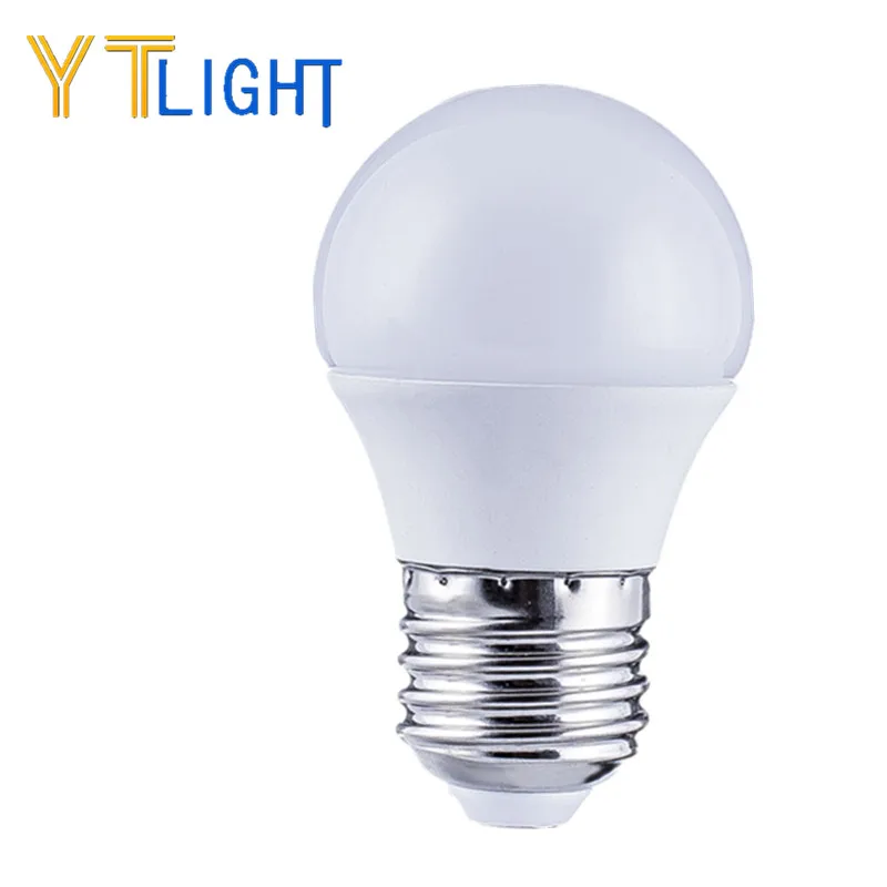 yaoten G45 Small bulbs LED light bulb E14 E27 2700K Eye protection No flicker Bedside bulbs