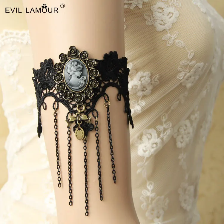 Princess Gothic Lolita Armband Gothic Lace Wedding Dress Armband