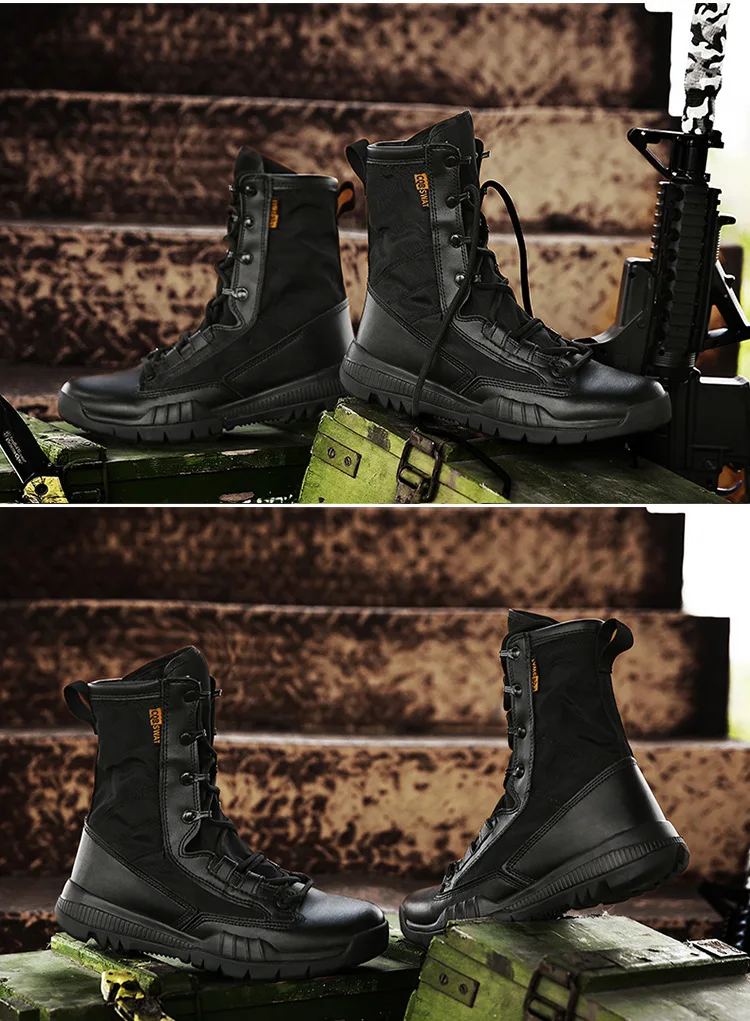 Уличная походная обувь, мужская обувь для пустыни с высоким берцем, военные тактические ботинки, мужские армейские сапоги Militares sapatos masculino rax