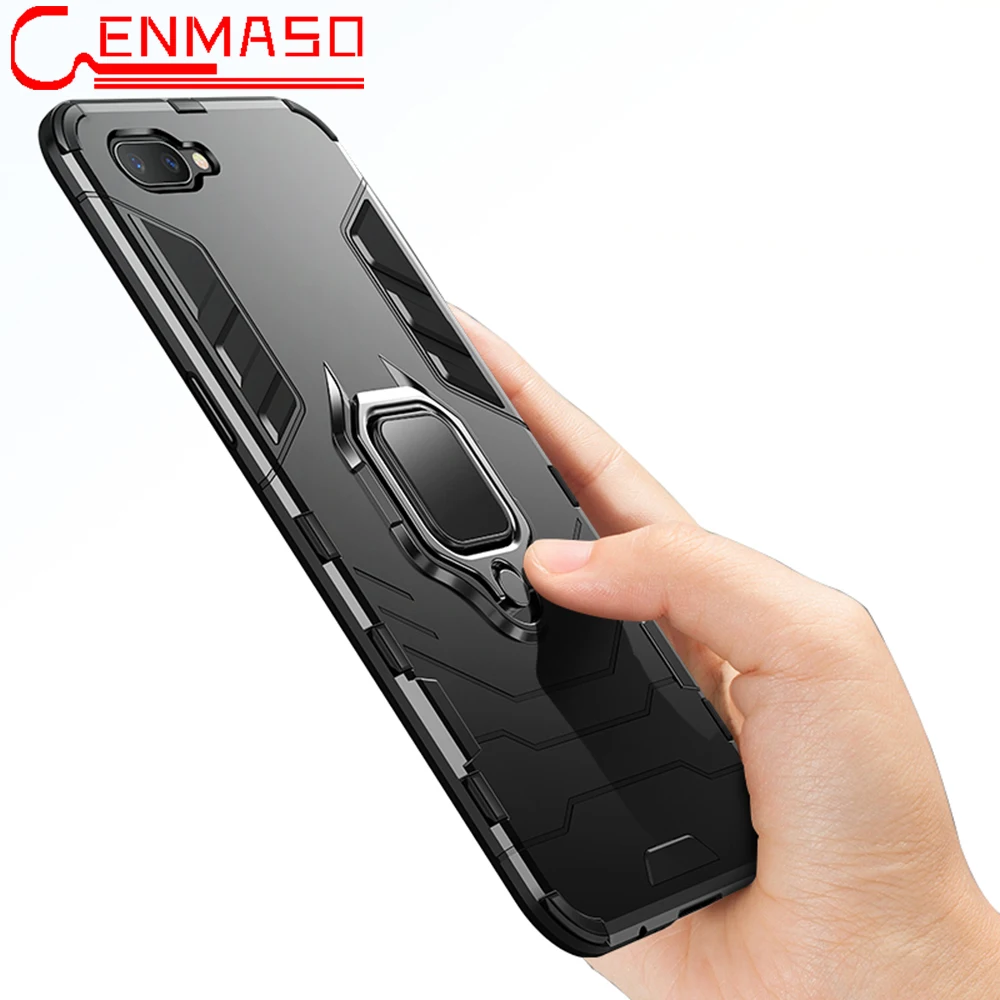 

OPPO RX17 Neo Case Oppo K1 Armor Case Shockproof Robot Silicon Rubber Hard Back Phone Cover OPPO RX17 Neo CPH1893 R15X Funda