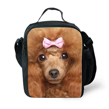 

ThiKin Fashion Printing Horse Pig Thermal Lunchbox Children Zoo Animals Picnic Thermal Bag Lunch Box Cute Kids Lunch Bags