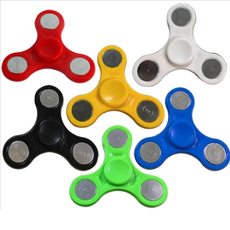 Tri-Finger Spinner Gyro Fidget Toys Plastic Kids Adult Hand Spinner for Autism and ADHD Focus Stress Relief Toy Random Color Tri-Finger Spinner Gyro Fidget Toys Plastic Kids Adult Hand Spinner for Autism and ADHD Focus Stress Relief Toy Random Color