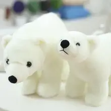 نابض بالحياة الدب القطبي دمية على شكل حيوان أفخم لينة رمي وسادة للطفل النوم الفتيات اللعب هدية عيد ميلاد محشوة ولعب الحيوانات أفخم(China)