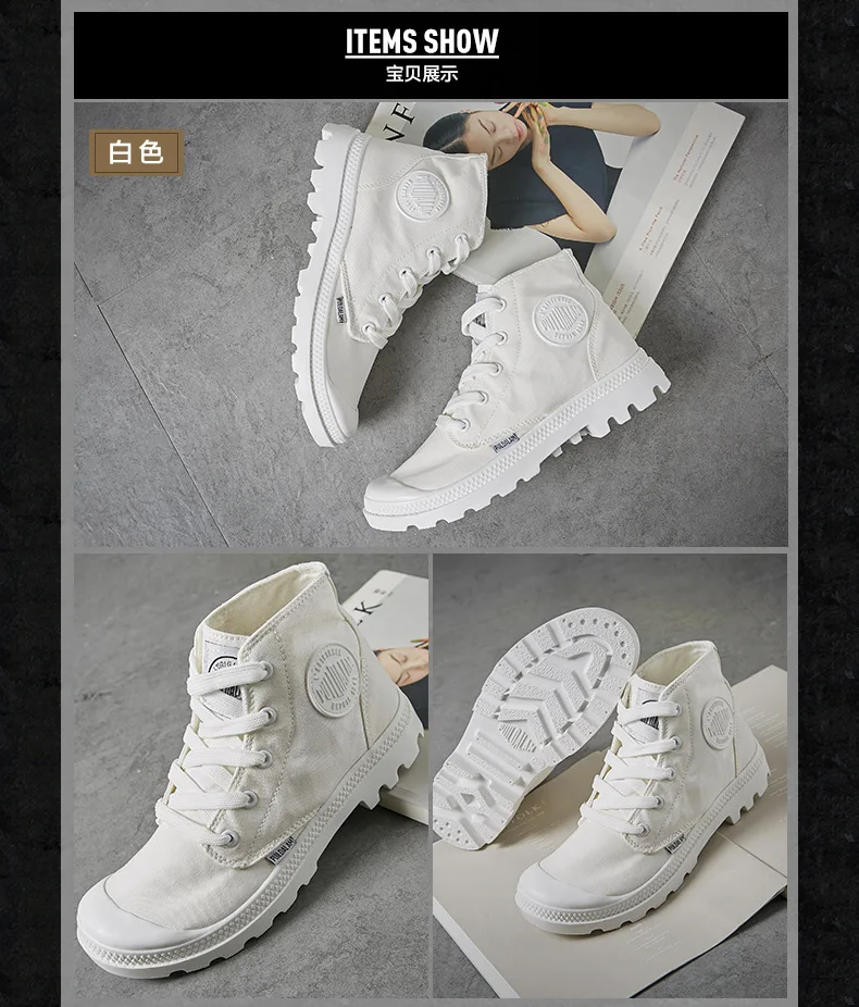 Noir Martin Des Femmes Bottes Et Printemps Automne Chaussures rouge dessus blanc Plate Blanc Haut gris 2018 forme De Toile qCFZ7gwxw