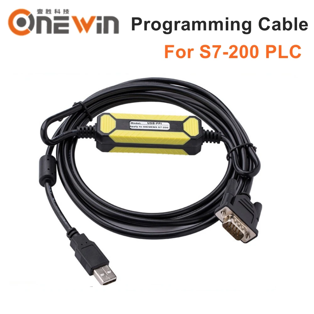 

USB-PPI Programming Cable For S7-200 PLC Download Cable USB to RS485 Adapter