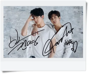 

Signed GOT7 GOT 7 Jackson JR Autographed photo 4*6 free shipping K-POP 062017
