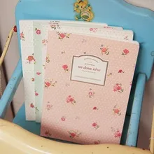 10 шт./партия A5 Южной Кореи канцелярские Сельский маленькая Роза A5 линия упражнения ежедневник дневник